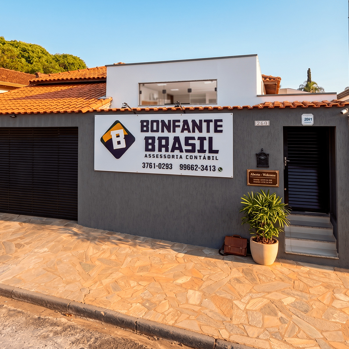 Fachada do escritório Bonfante Brasil